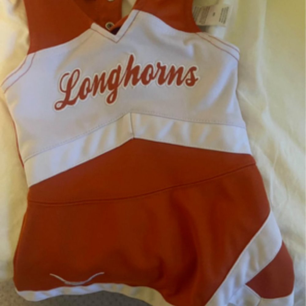 Longhorns 12M Cheerleading Outfit